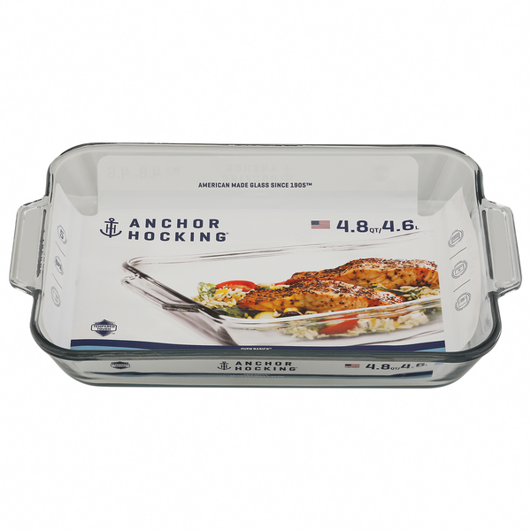 Anchor Hocking Baking Dish, 4.8 qt Same-Day Delivery or Pickup