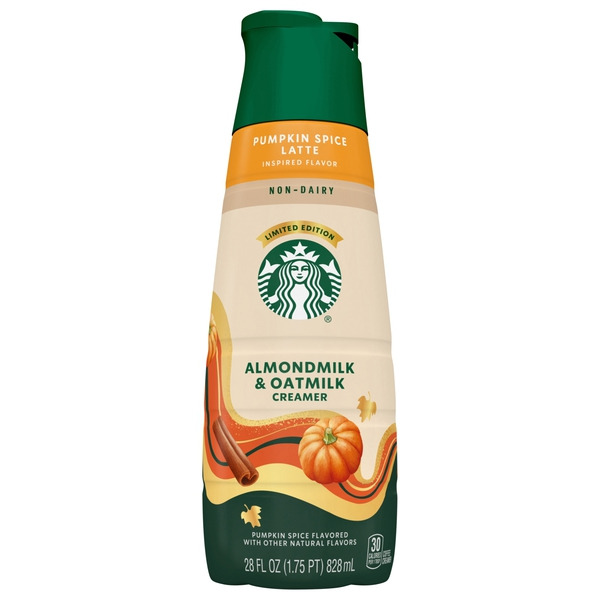 Starbucks Non-dairy Almondmilk & Oatmilk Pumpkin Spice Coffee