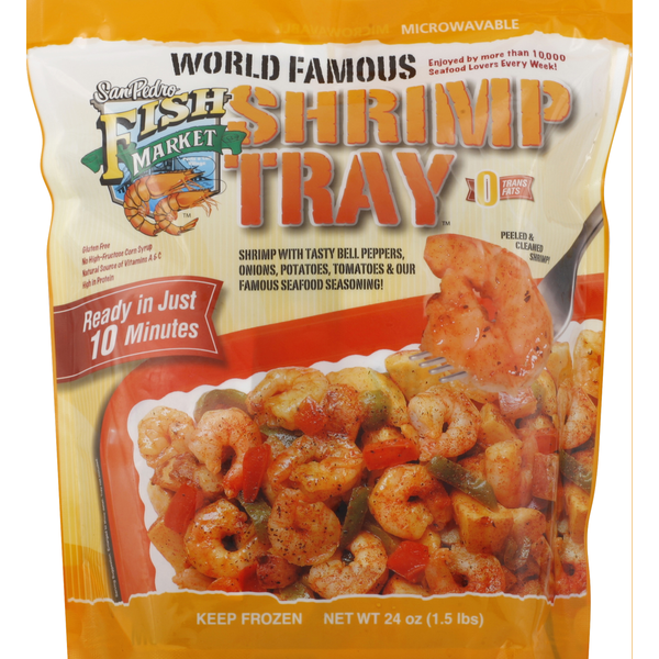 San Pedro Fish Market Shrimp Tray Same-Day Delivery | Northgate Market