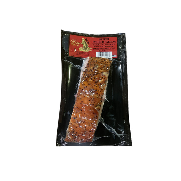 Tony's Smokehouse Hot Smoked Pepper Salmon