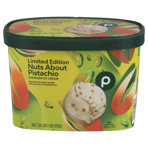 Publix Ice Cream, Nuts About Pistachio, Premium Same-Day Delivery