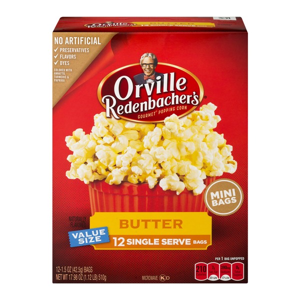 Orville Redenbacher Gourmet Microwave Popcorn Nutrition Facts Nutrition Ftempo