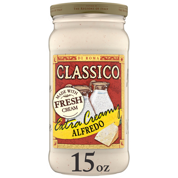 Classico Extra Creamy Alfredo Pasta Sauce