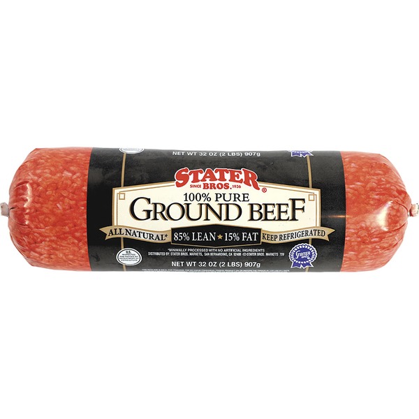 Stater Bros. Stater Bros. Markets Ground Beef Chub, 85/15 SameDay Delivery Instacart