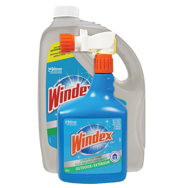Windex Outdoor Window & Patio Cleaner 2-Piece Kit