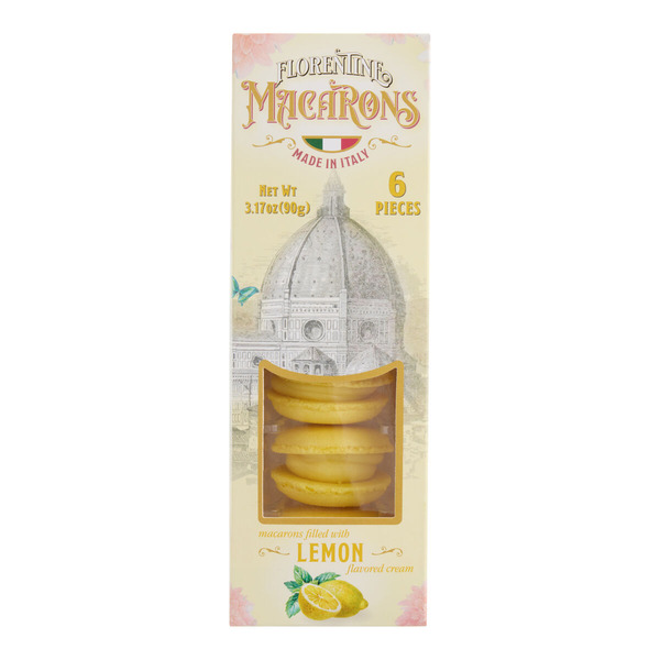 World Market Borgo de' Medici Lemon Macarons 6 Pack