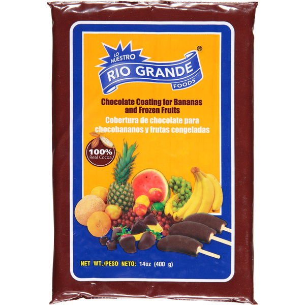 Rio Grande Chocolate Coating for Bananas and Frozen Fruits