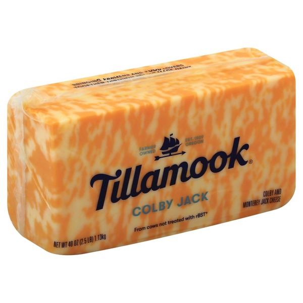 Tillamook Cheese, Colby Jack (40 oz) Instacart