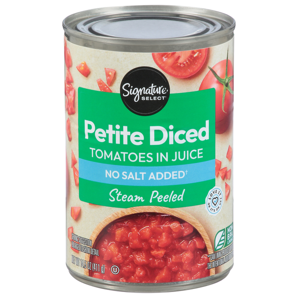 Signature SELECT Tomatoes, Petite Diced