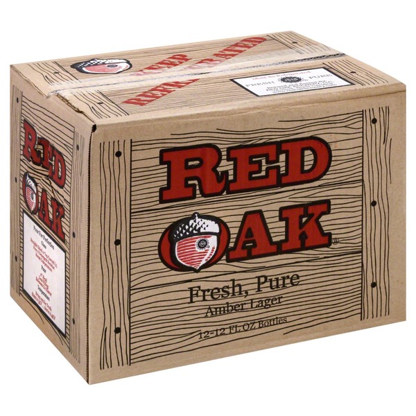 red oak beer amber lager box 12 ct from cvs pharmacy instacart