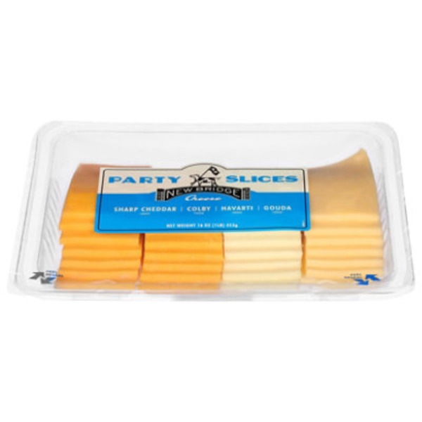 New Bridge Party Slices Assorted Cheese
