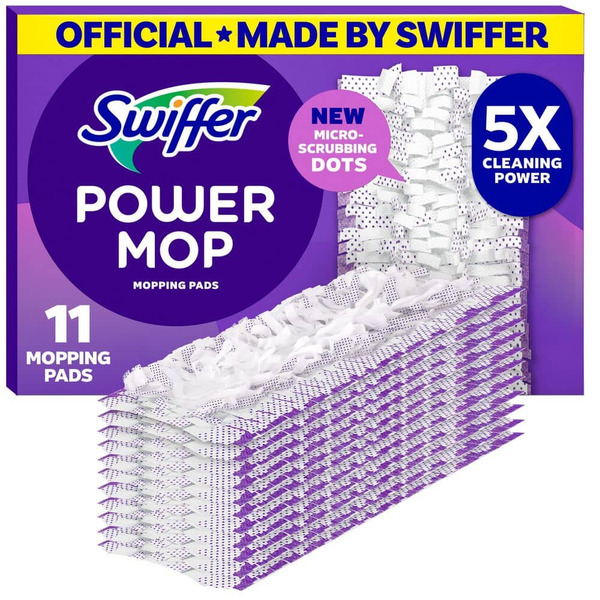 Swiffer Power Mop Multi-surface Mopping Pad Refills (11-count)