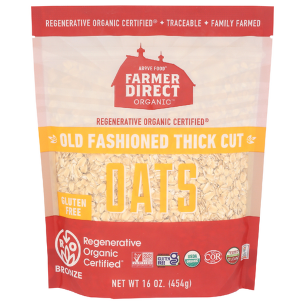 Farmer Direct Foods Organic ROC Gluten Free Old Fashioned Thick Cut Oats