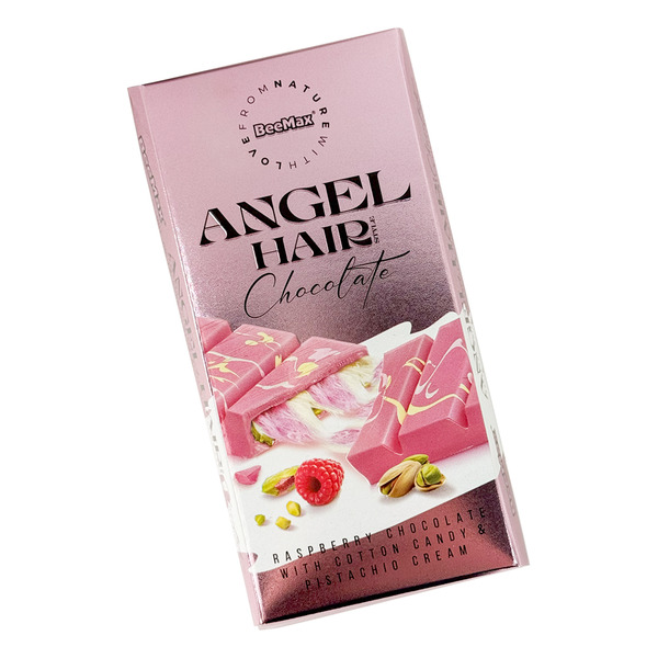 BeeMax Angel Hair Style Raspberry Chocolate with Cotton Candy