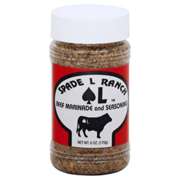 Spade L Ranch Marinade and Seasoning, Beef
