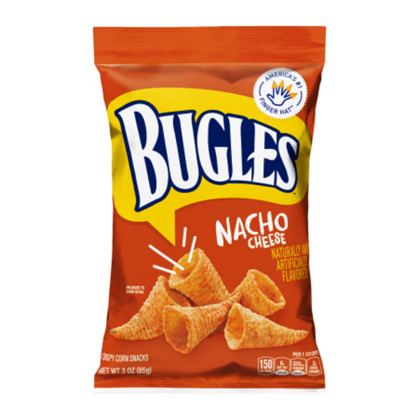 Bugles Nacho Cheese Corn Snacks