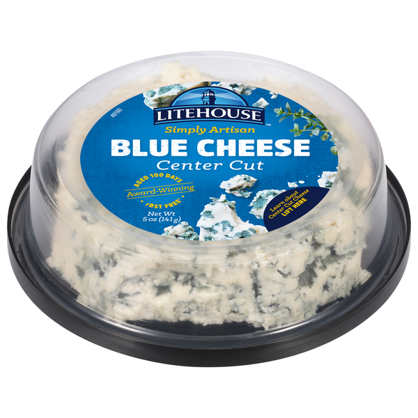 Litehouse Cheese, Blue, Center Cut