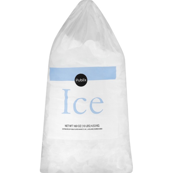 Publix Bag Ice, 10 Lb (160 oz) Instacart