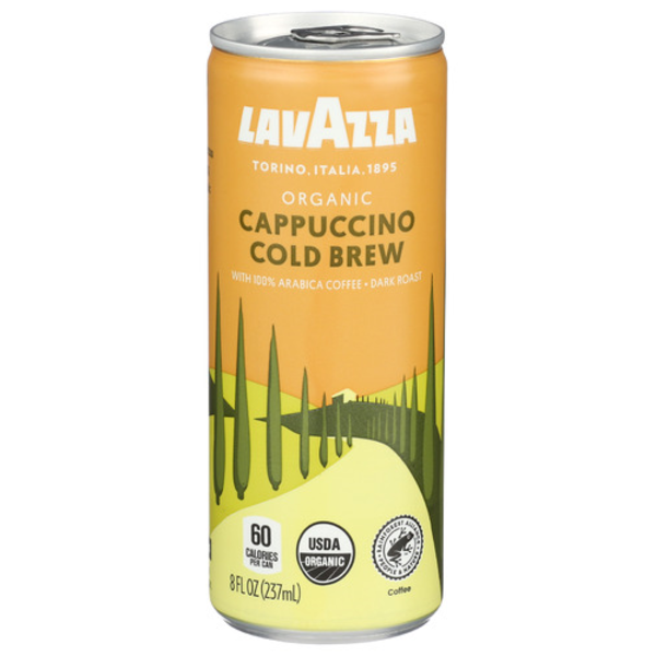 Lavazza Organic Cappuccino Cold Brew Coffee Same-Day Delivery or