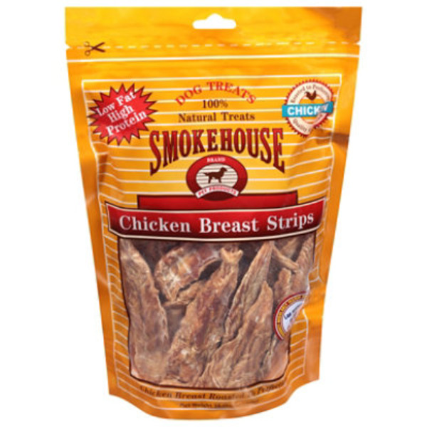 Smokehouse Dog Treats, Chicken Breast Strips