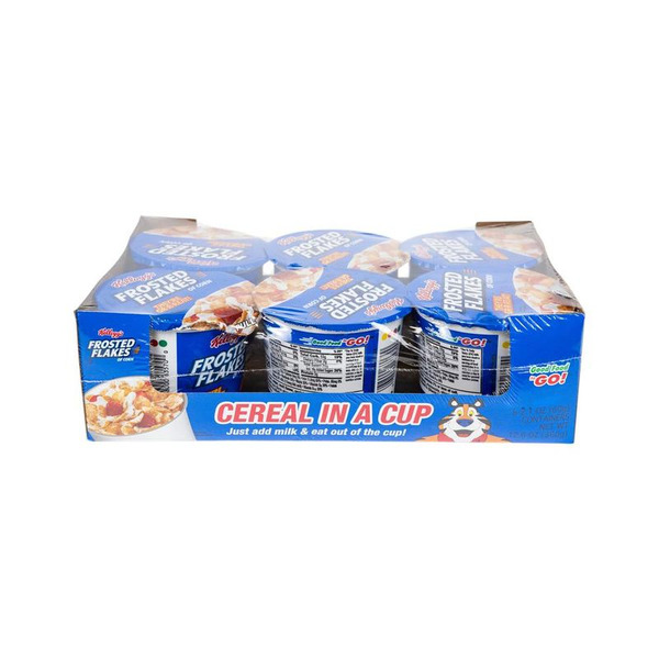 Kellogg's Frosted Flakes - Cereal -In-a -Cup - 6/2.1 oz
