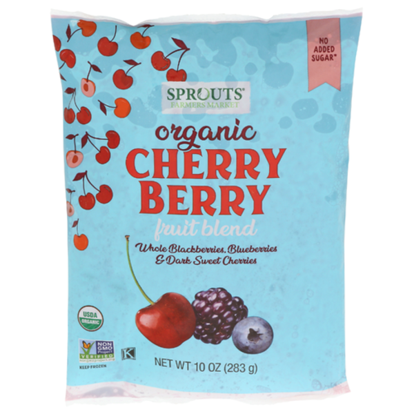 Sprouts Frozen Organic Whole Cherry Berry Fruit Blend Same-Day