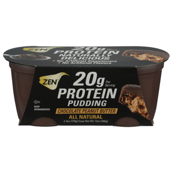 Zen Chocolate Peanut Butter Protein Pudding