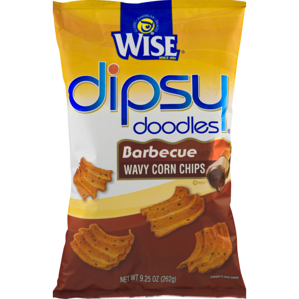 Wise Dipsy Doodles Barbecue Wavy Corn Chips (9.25 oz) Instacart