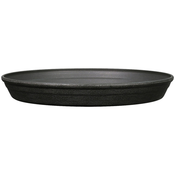 Style Selections 17.18-in Black Plastic Plant Saucer