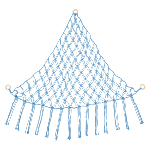 KIRKTON HOUSE Boho Net Hammock, Blue Same-Day Delivery or Pickup | ALDI