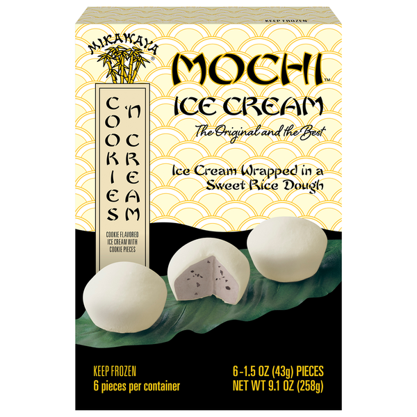 Mikawaya Mochi Ice Cream, Cookies 'n Cream Same-Day Delivery or