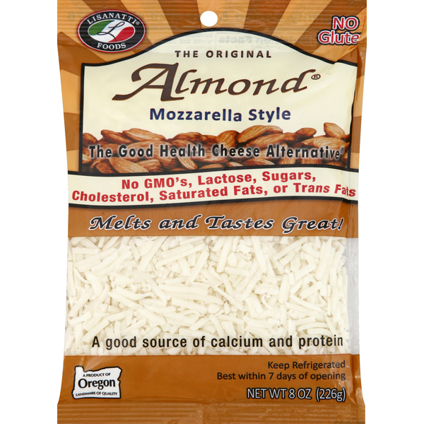 Lisanatti Foods Almond Mozzarella Style Same-Day Delivery or