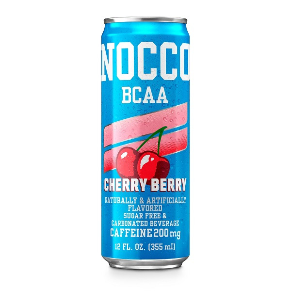 NOCCO Cherry Berry Flavored Carbonated Beverage Same-Day Delivery