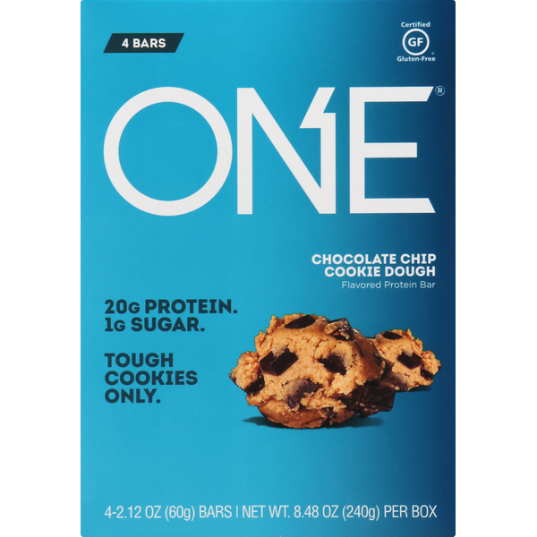 One Protein Bar, Chocolate Chip Cookie Dough Flavored (4 each) Instacart