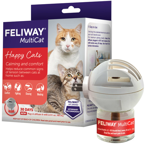 Ceva FELIWAY MultiCat 30-Day Diffuser Starter Kit