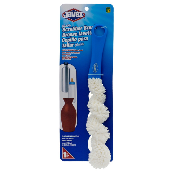 Dollarama Javex Flexible Bottle Scrubber Brush Same-Day Delivery