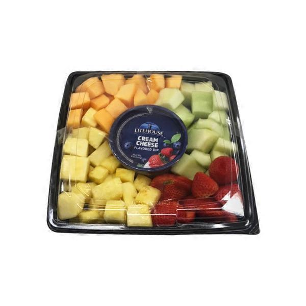 Fruit Tray With Dip (60 oz) Instacart