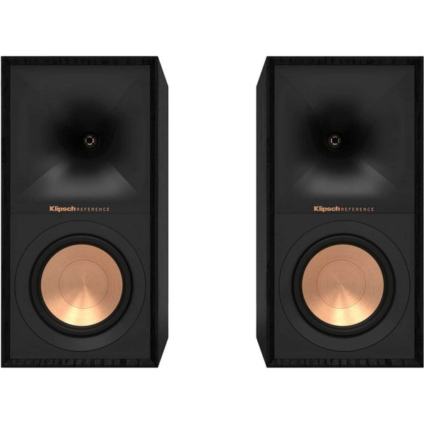 Klipsch Reference Series 340-Watt Passive 2-Way Bookshelf Speakers Pair - Black