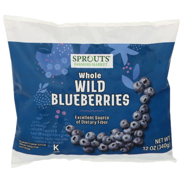 Sprouts Frozen Whole Wild Blueberries