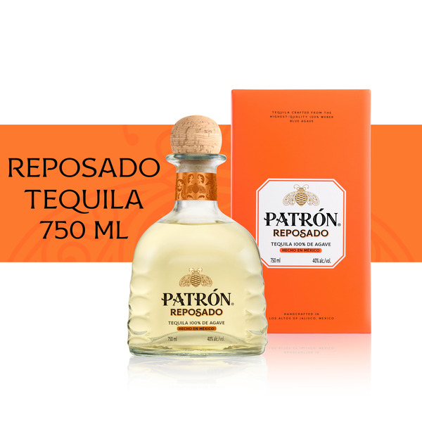 Patrón Tequila Reposado Same-Day Delivery | Binny's Beverage Depot