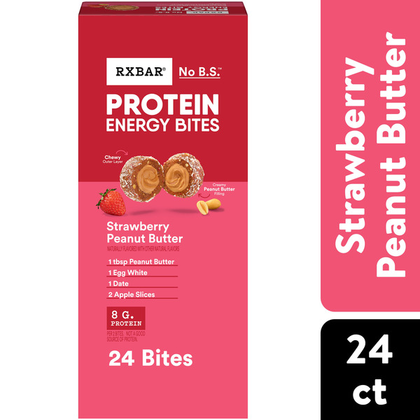 RXBAR Strawberry Peanut Butter Protein Energy Bites
