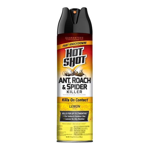 Hot Shot Ant, Roach & Spider Killer, Lemon Scent