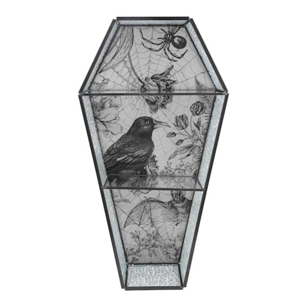 Ashland Glass Coffin Shelf