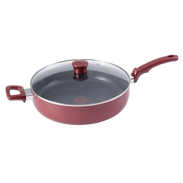 National Brand T-Fal Essentials Red Jumbo Cooker, 5qt