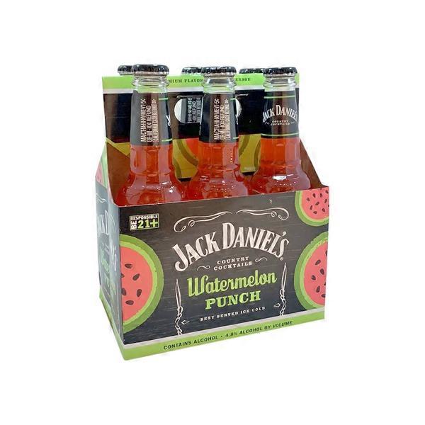 Jack Daniel's Watermelon Spike Malt Beverage (10 fl oz) Instacart