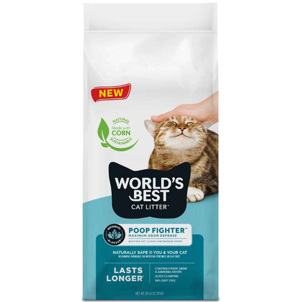 World's Best Cat Litter Poop Fighter