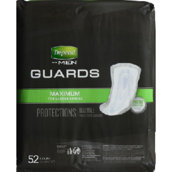 Depend Guards for Men Convenience Maximum Absorbency Same-Day Delivery ...