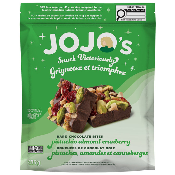 Jojo's Dark Chocolate Bites