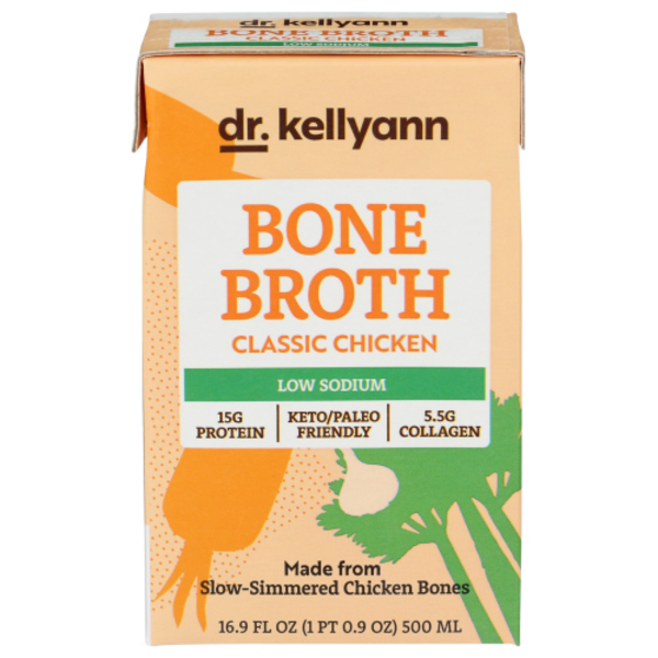 Sprouts Farmers Market Dr. Kellyann Bone Broth, Classic Chicken, Low Sodium SameDay Delivery or