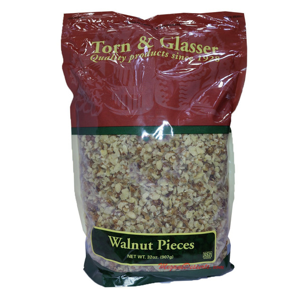 Torn & Glasser - Walnut Pieces - 32 oz Bag